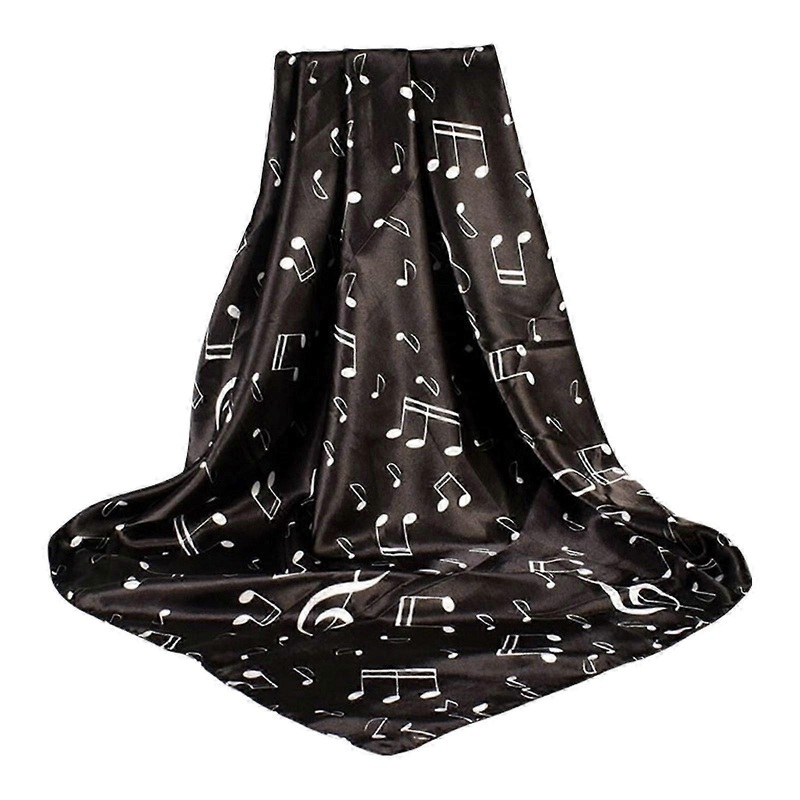 Trendy Desert Scarf with Musical Note, Soft Comfortable Multipurpose Shawl for Hiking Camping White | Fruugo SG