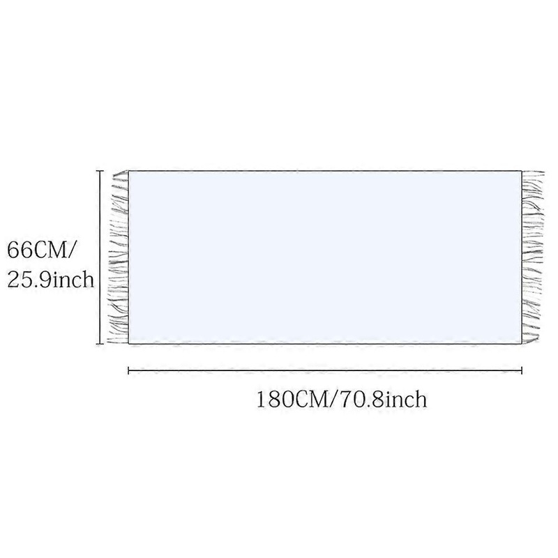 Warm Autumn Scarf for Women, Solid Color Cotton with Tassels/Fringes | Fruugo SG