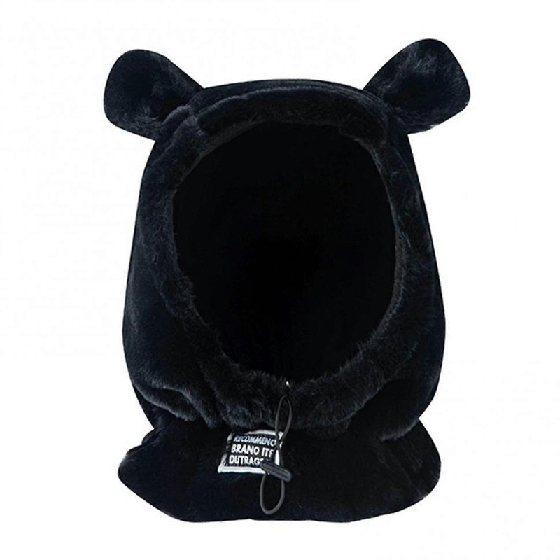 Cartoon Plush Balaclava Neck Gaiter Windproof Hood For Chilly Outdoor Activities | Fruugo SG