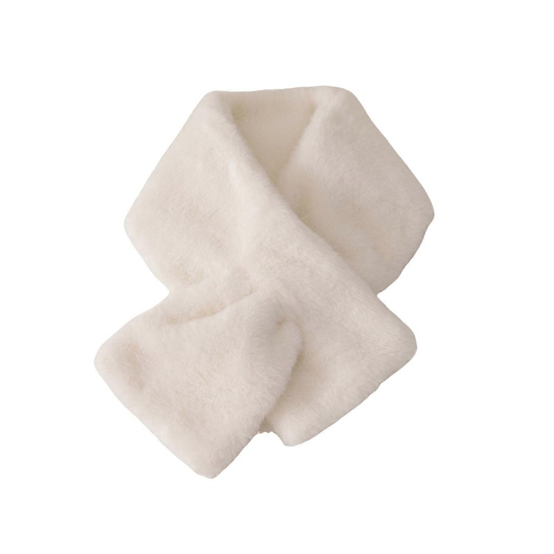 Imitation Animal Hair Scarf Women Solid Color Thickened Plush Versatile Winter Scarf Versatile Style | Fruugo SG