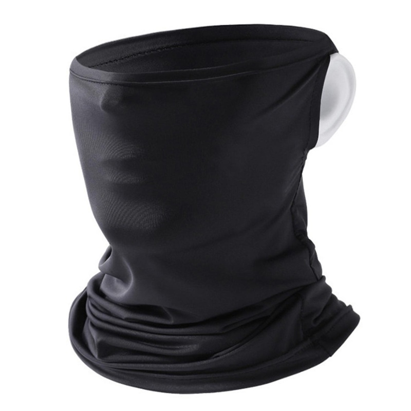 Unisex Cycling Face Cover Hanging Ear Sun Protection Neck Tube Scarf Sweat Wicking Face Cover for Hi | Fruugo SG