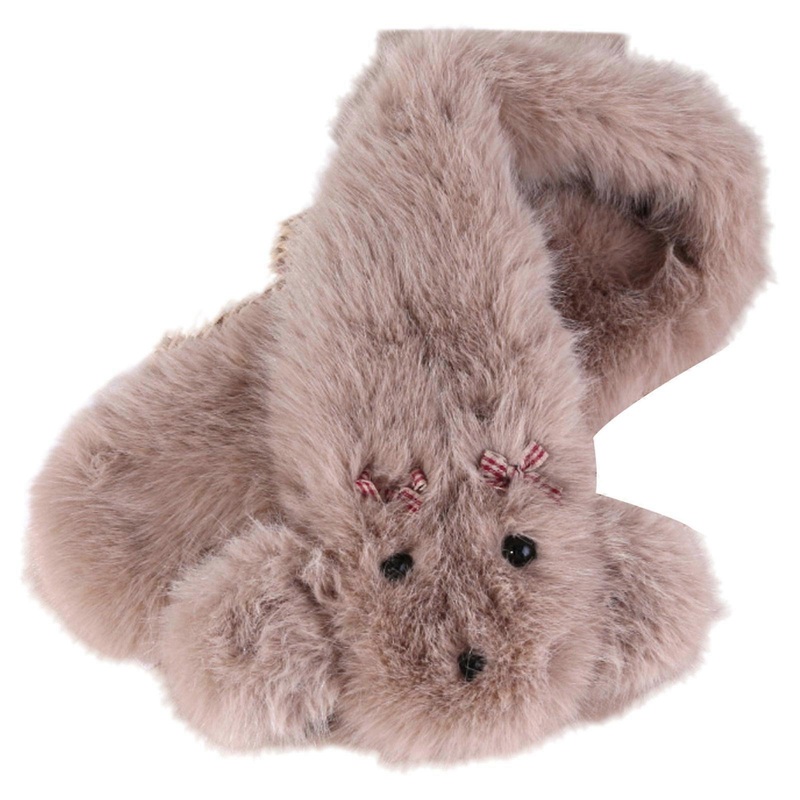 Winter Soft Furry Neck Wrap Soft Warm Scarf Neck Guard Woman Shawl Neck Gaiter for Women Girl Thick Warm Scarf  khaki | Fruugo SG