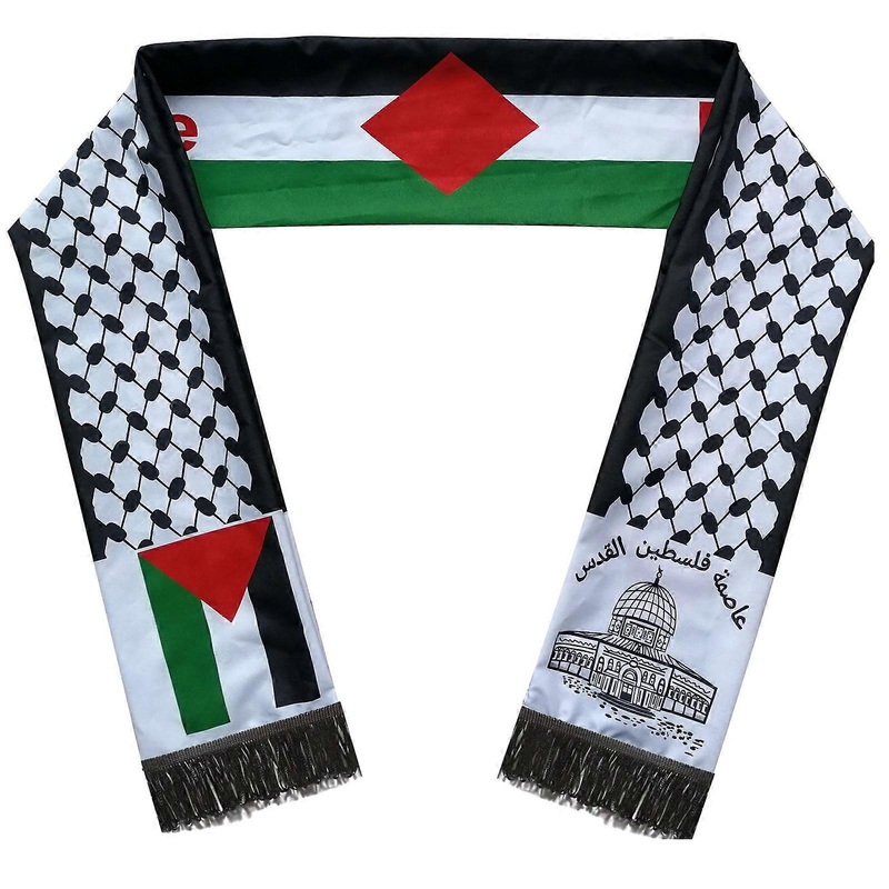 Fashionable Palestine Turban Headwear Trendy Hijab Scarf Shemagh Headpiece Handmade Versatile Arab Turban Hijab | Fruugo SG