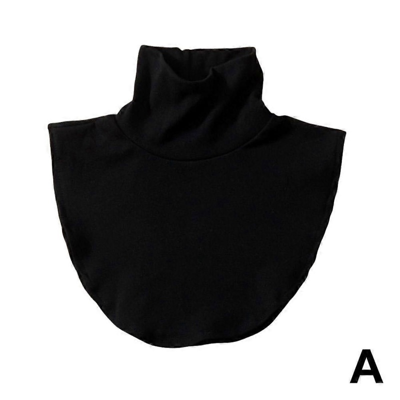 High Neck Cover Modal Fake Collar Ramadan Hijab Cover Turtleneck High Collars | Fruugo SG