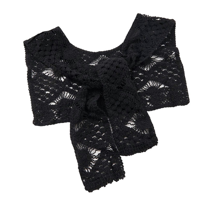 Ladies Laces Shawl Versatiles Cotton Shawl Sophisticated Shawl for Daily Wear and Fashionable Women  Black | Fruugo SG
