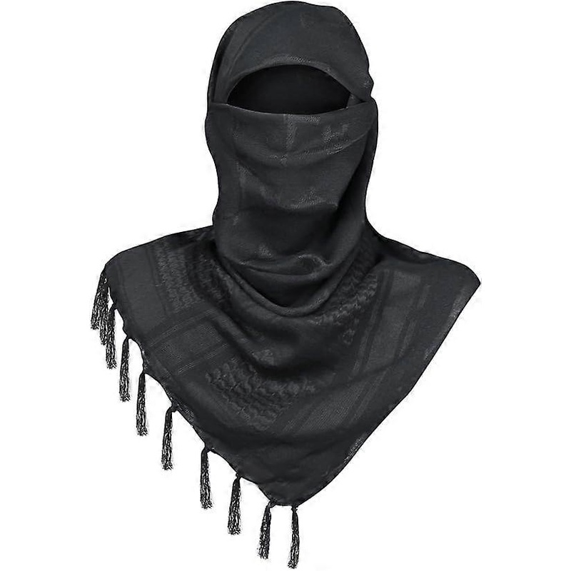Land Cotton Shemagh Tactical Desert Scarf Wrap | Fruugo SG