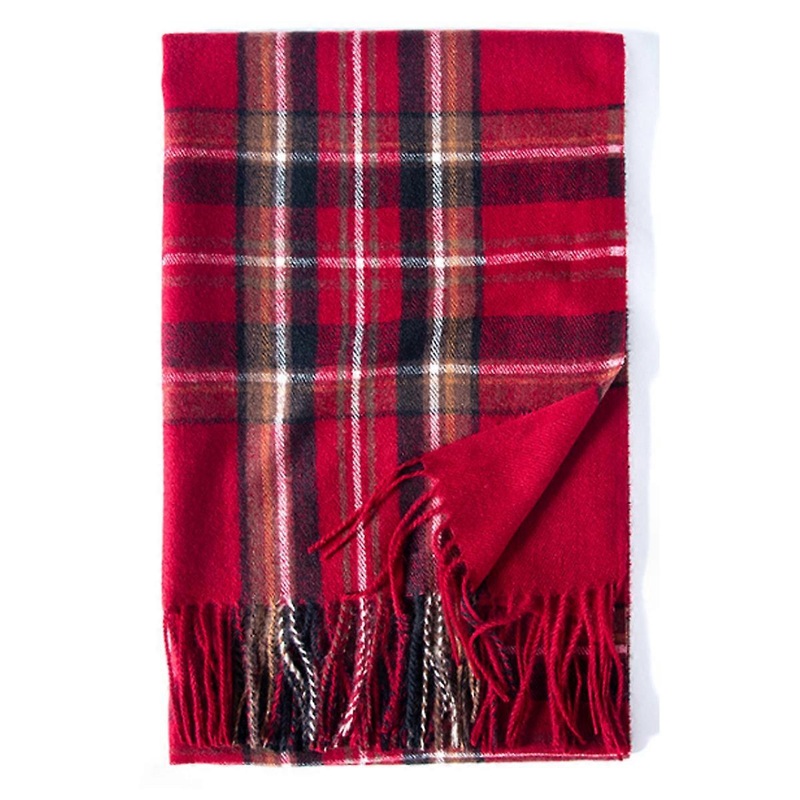 Plaid Scarf, Cashmere Feel, Warm, Winter | Fruugo SG