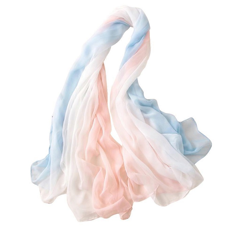 Spring Scarf For Women Elegant Silk Wrap Daily Use Pink 170x145cm 1Pack | Fruugo SG