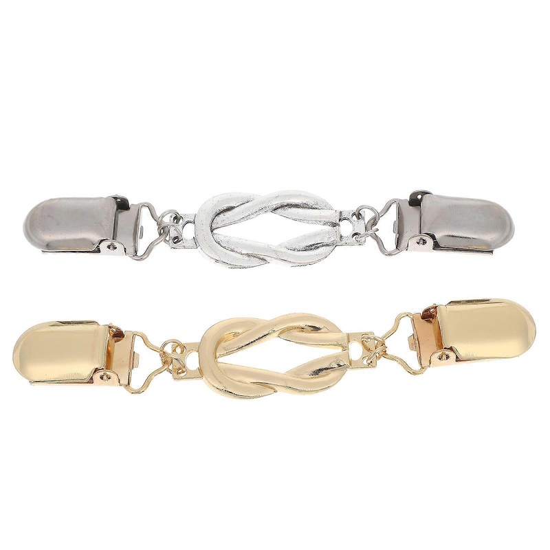 Women’s Sweater Clip Cardigan Collar Holders Assorted .00X2.20X0.50CM Securing Collars 2Pcs | Fruugo SG