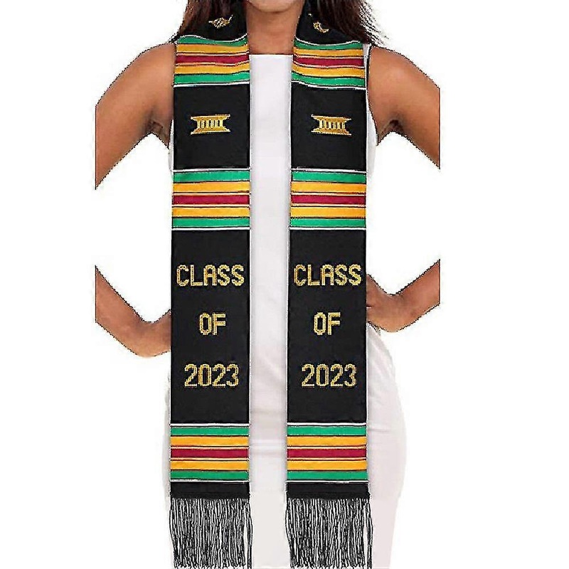 Graduation Kente Cloth Stole Class Of 2023,celebrate Our Culture With The African American Graduation Stole | Fruugo SG
