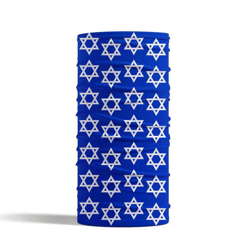 Israeli National Flags Neck Scarf Patriotic Face Cover Scarves Reusable Bandana Headwrap for Men and Women Windproof | Fruugo SG
