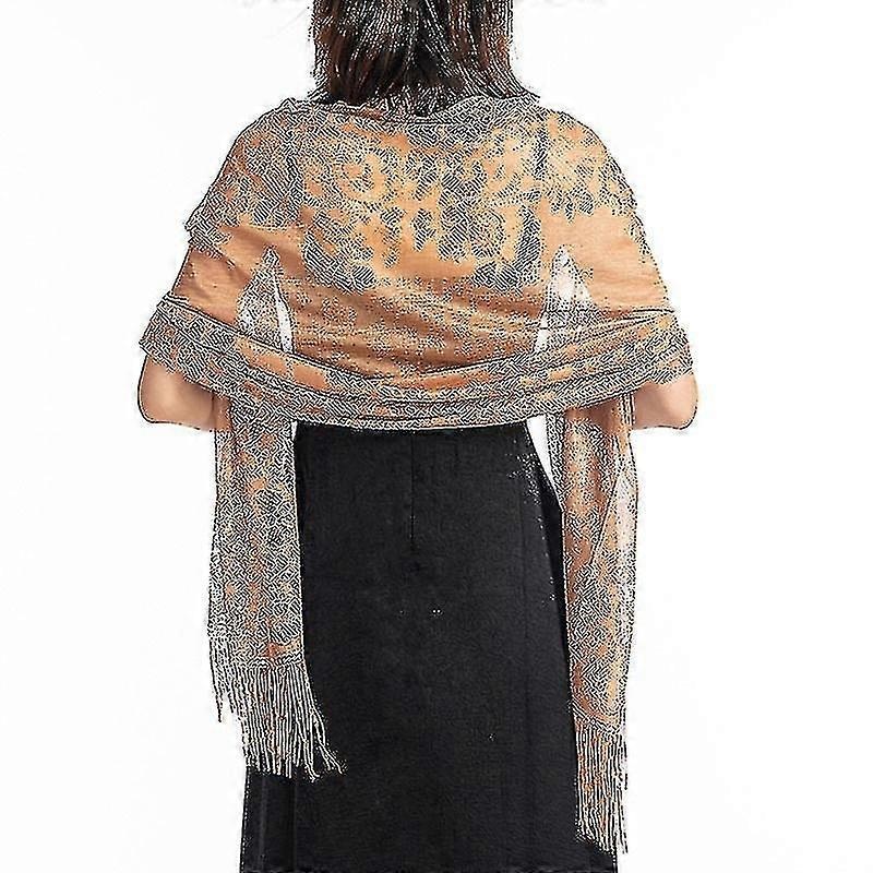 Lace Shawl Bride Bridesmaid Evening Dress Cheongsam Shawl Party Dinner Hollow Lace Shawl Scarf Women | Fruugo SG