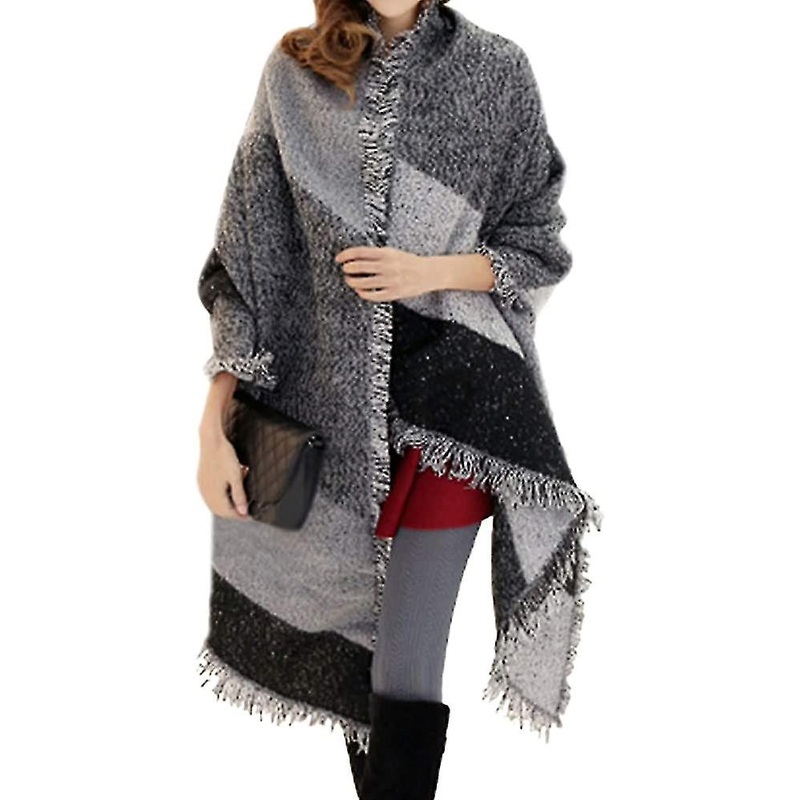 Ladies Long Scarf 250cm * 70cm Blanket Fabric Scarf Scarf Cape Winter Scarf | Fruugo SG