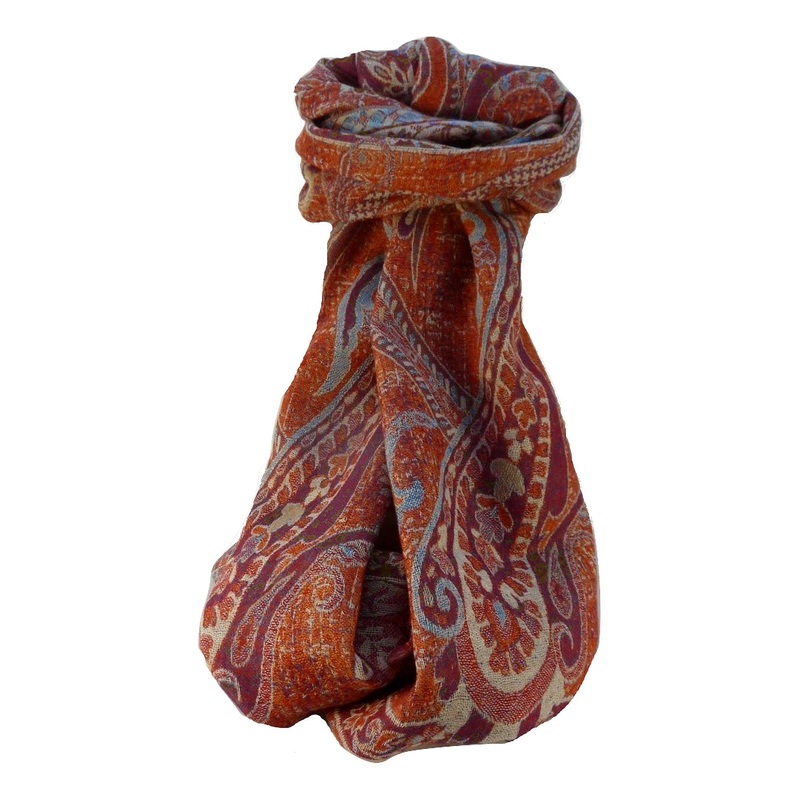 Mens Muffler Scarf 6049 Fine Pashmina Wool by Pashmina & Silk | Fruugo SG