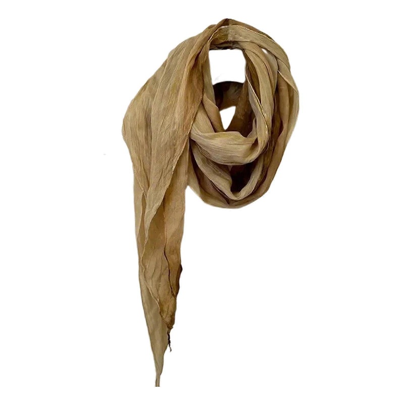 Multifunctional Headscarf Stylish Scarf for Women Lightweight Shoulder Shawl Neck Wrap with Stylish Pattern Accent  turmeric | Fruugo SG