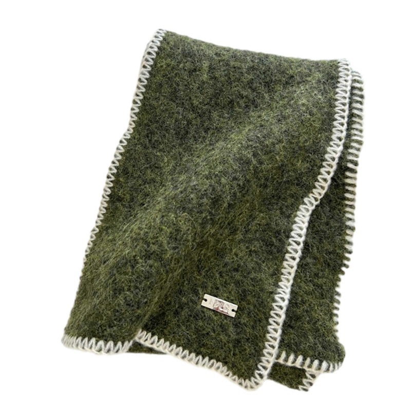 Skinny Scarf For Women Soft Neckerchief Hangbag Handle Wrap for Women  Black Green | Fruugo SG