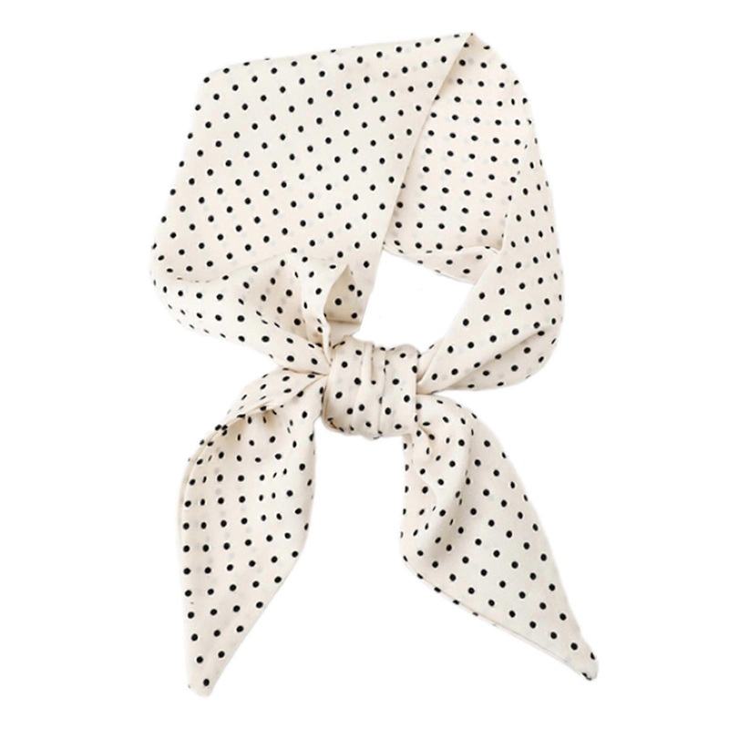 Waves Point  Pattern Scarf Light weight Durability Scarves Fashionable Women Scarf for Business Meetings and Gatherings  Beige | Fruugo SG