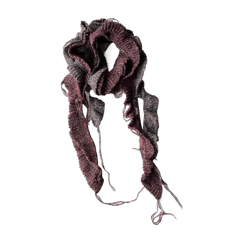 Women’s Y2K Style Subculture Scarf for Casual Wear Party Photo Props Date Night 2000s Clothing Accessories  Purple red | Fruugo SG