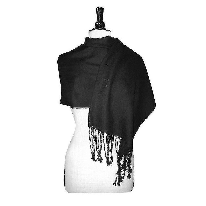 100% Wool Pashmina Solid Scarf Womens Shawl Wrap Scarves | Fruugo SG