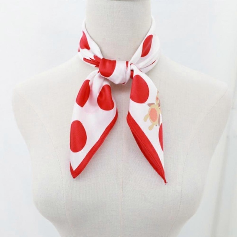 Chiffon Scarf Square Neck Scarf Handkerchief Vintage Ribbon Scarf for Ladies and Girls-05 | Fruugo SG