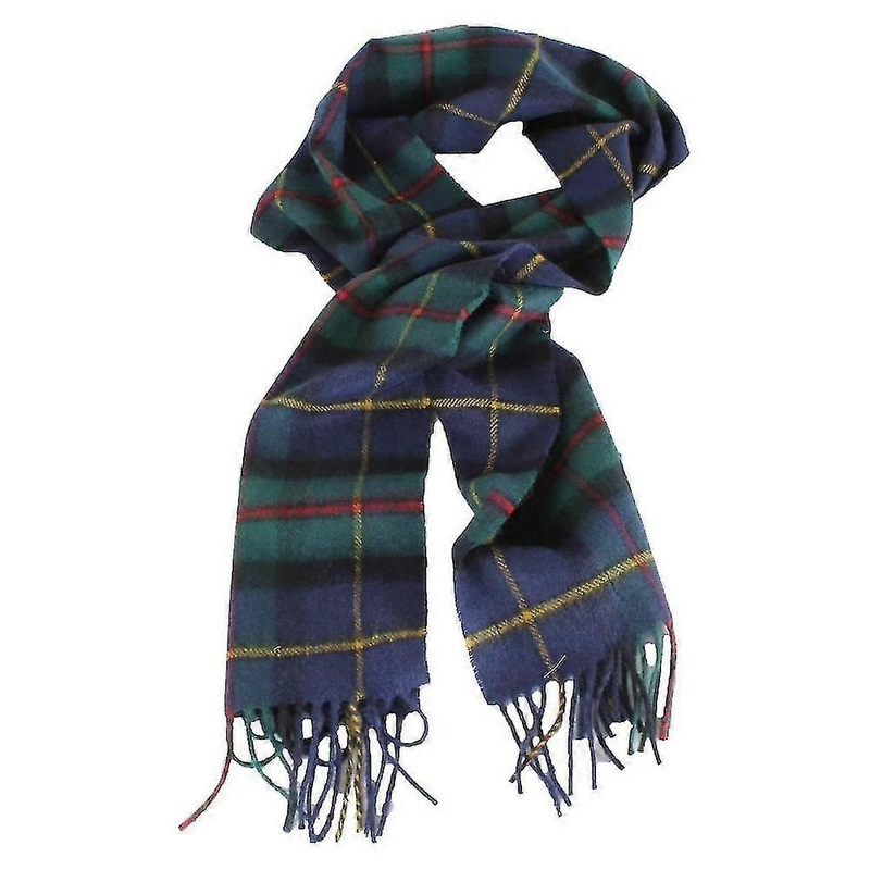 Locharron Of Scotland Bowhill Macleod Of Harris Modern Lambswool Scarf – Navy/Green | Fruugo SG