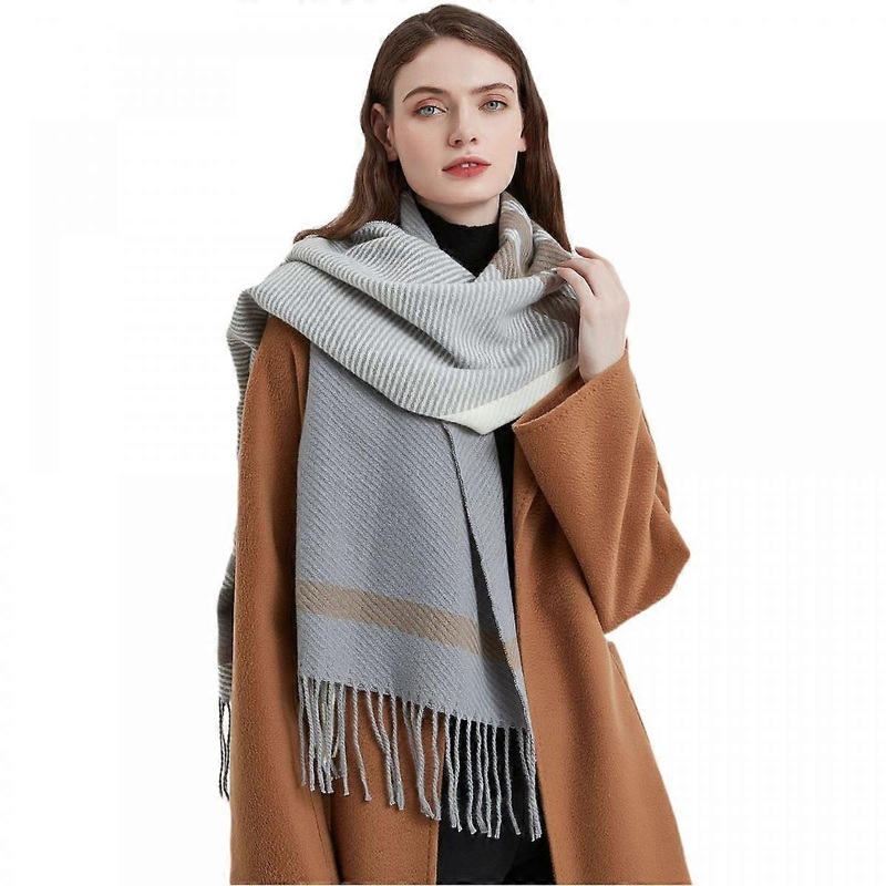 Winter Scarf for Women -Scarf Soft Luxurious Cashmere Feel Warm Long Oversized Ladies Scarves for WinterGrey | Fruugo SG