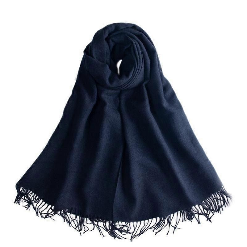 Winter Tartan Scarf – Women Long  Scarves Warm Wool British Style Spinning Tassel Shawl Stole For Women Ladies,Navy | Fruugo SG