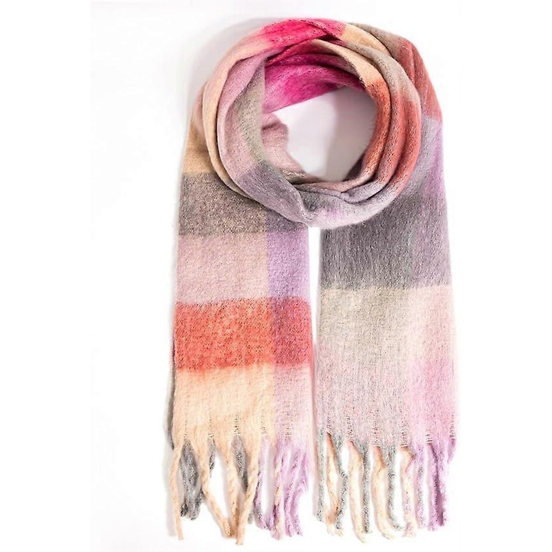 Winter Women Chunky Scarf Warm Blanket Big Thick Large Oversized Wrap Colorful Long Solid Scarves | Fruugo SG