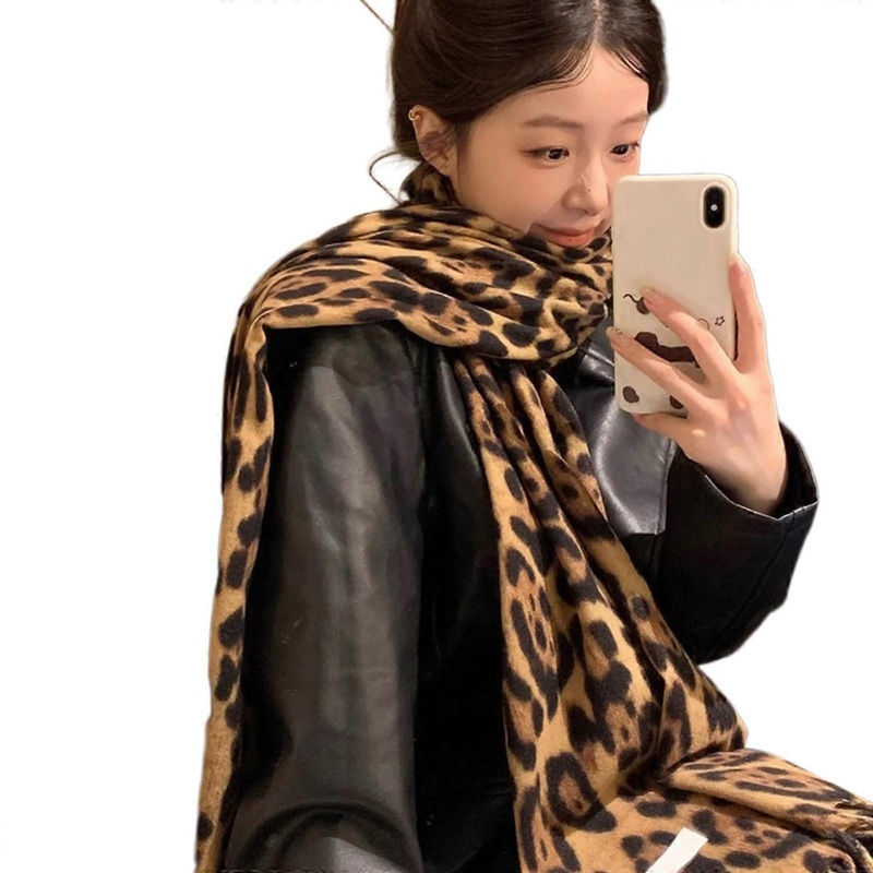 Oversized Warm Shawl Wrap Leopard Print for Women Stylish Warm and Soft Large Wrap for Fashionable Layering  brown | Fruugo SG