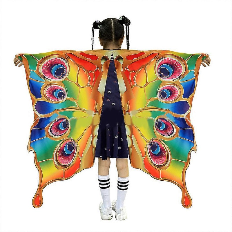 Princess Cape Halloween Cosplay Costume Cloak for Kids Butterfly Wing Girls Cosplay Costume Halloween Party Cloak  8 | Fruugo SG