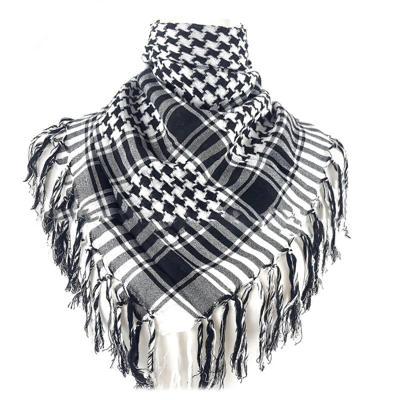 Religious Male Shemagh Scarf Arab Scarf Outdoor Tactically Turban Multi Purpose Head Wrap Cycling Dustproof Kerchief | Fruugo SG