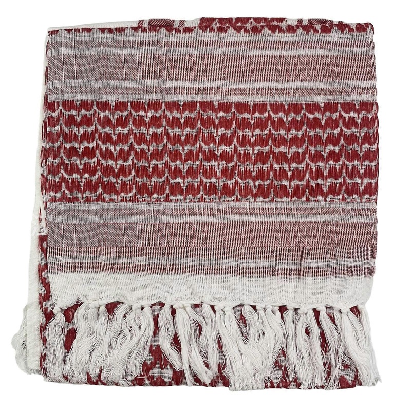 Soft and Breathable Cotton Headscarf Arab shawl Perfect for Outdoor Sports and Cultural Enthusiasts  Red | Fruugo SG