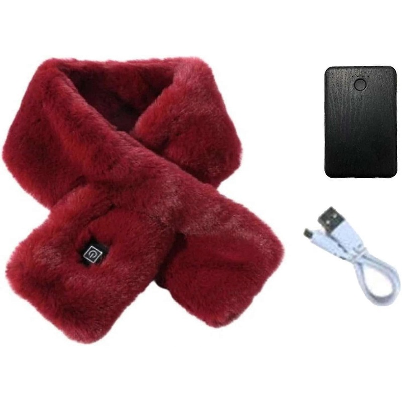 Usb Smart Charging Heated Neck Scarf With Charging Battery Winter Shoulder Neck Scarf Men Women Heating Scarf | Fruugo SG