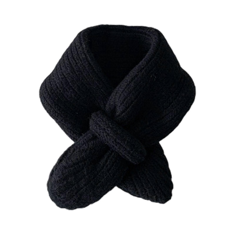 Versatile Children Scarf Modern Children Wool Scarf Solid Color Scarf Autumn Winter Scarf Suitable for Outdoor Activity  Black | Fruugo SG