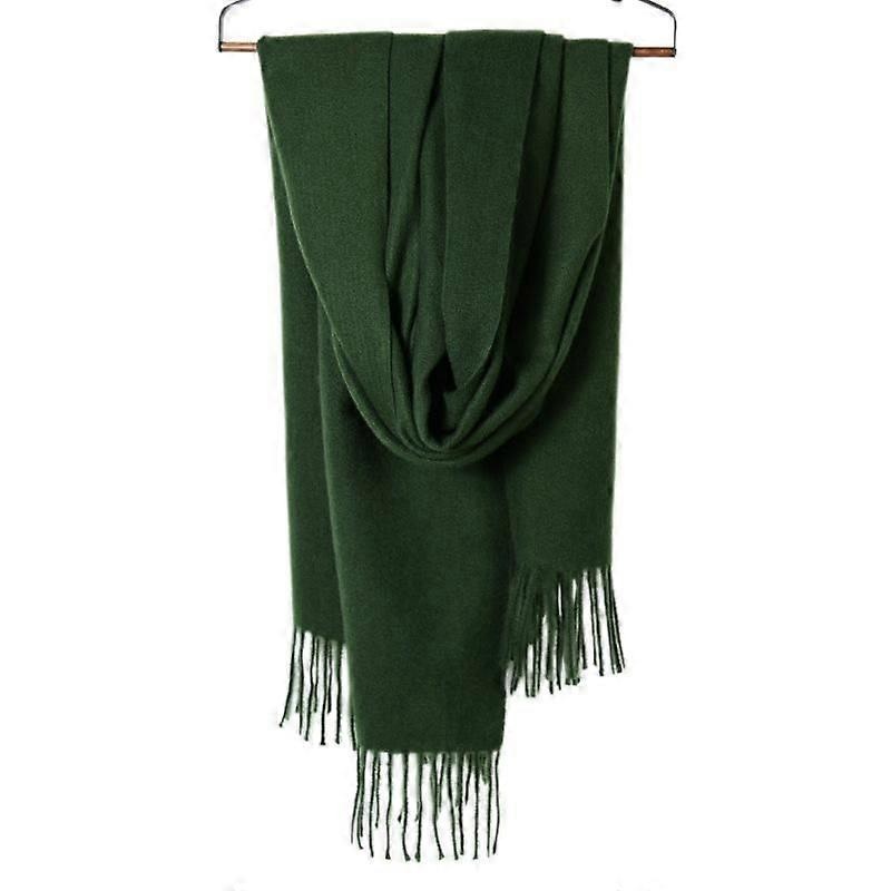 Winter Tartan Scarf – Women Long  Scarves Warm Wool British Style Spinning Tassel Shawl Stole For Women Ladies,Dark Green | Fruugo SG