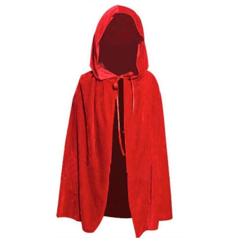Cosplay Witch Cape Hooded Poncho Terror of Death Costume for Halloween | Fruugo SG