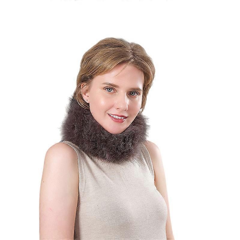 Evago Faux Fur Collar Wrap for Women, Retro Scarf ,Like Real Fur | Fruugo SG