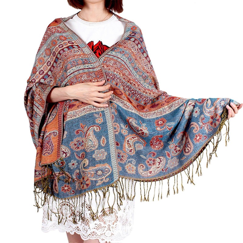 Head Scarf Keep Warm Perfect for Skiing and Camping Unisex Neckerchief Elegant Scarf Shawl for Outdoor  Peacock blue | Fruugo SG