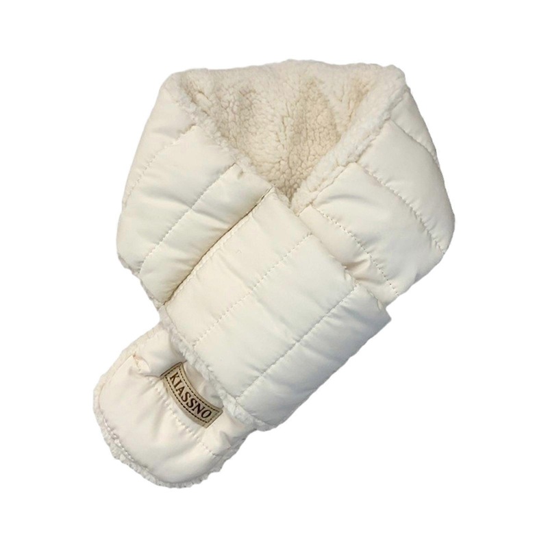 Stylish Unisex Kids Scarf Fashionable & Warm Child Scarf Durable & Comfortable Scarf for Winter Outdoor Adventures  Off white1 | Fruugo SG