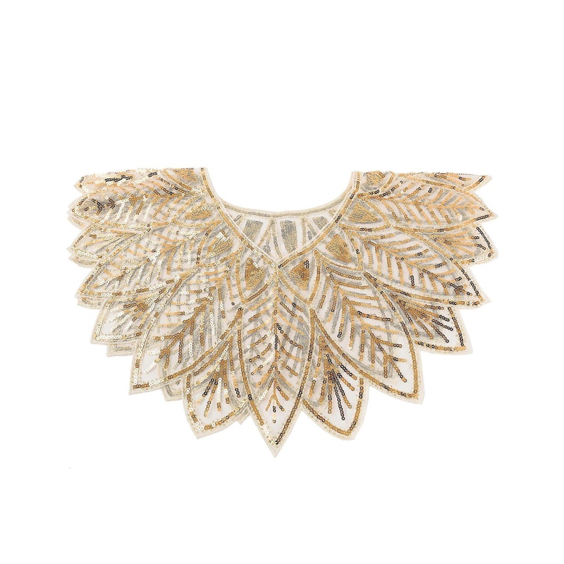 women’s 1920s shawl sequin beaded evening cape art deco vintage shawl bolero wraps | Fruugo SG