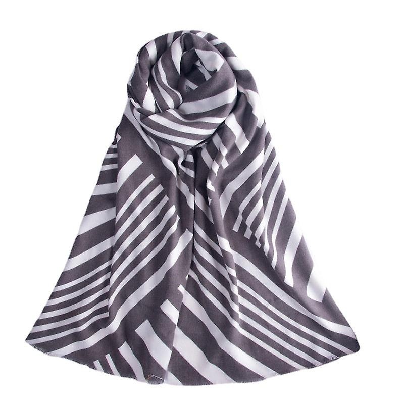 Imitation Cashmere Women’s Fall Winter Scarf Blanket Wrap Shawl Stole Warm Soft Zebra Pattern | Fruugo SG