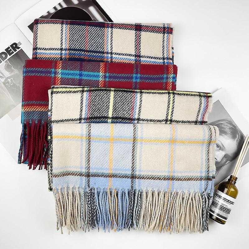 Imitation Soft Cashmere Women’s Fall Winter Scarf Blanket Wrap Shawl Stole Warm | Fruugo SG