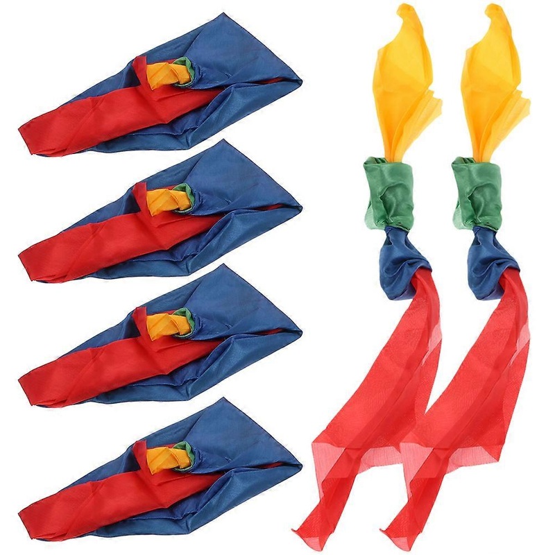 Juggling Scarves for Kids Rectangular Multi 48X7CM Stage Performance 6Pcs | Fruugo SG