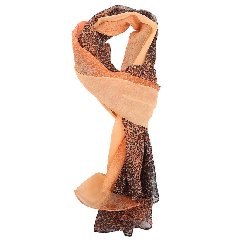 Women’s Fashion Scarves Leopard Print Shawl Wrap Casual Accessory 160.00X50.00X0.10cm Neckwear 1Pack | Fruugo SG