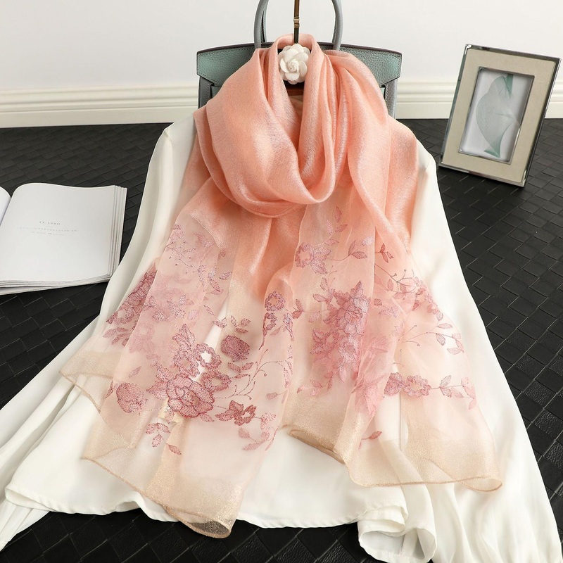 Women Scarf Shawl 2022 Spring And Autumn Embroidered Sunscreen Lace | Fruugo SG