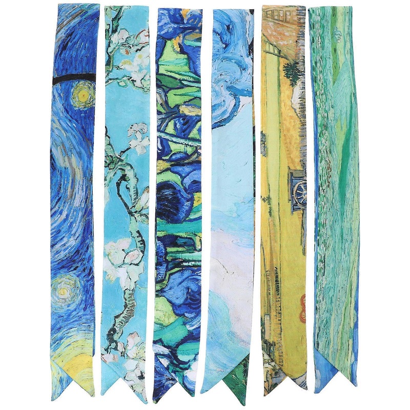 Scarf Headband For Women Girls Party Wedding Dating Rectangular Shape Classic Design 95.00X5.50X0.20cm 6Pcs | Fruugo SG