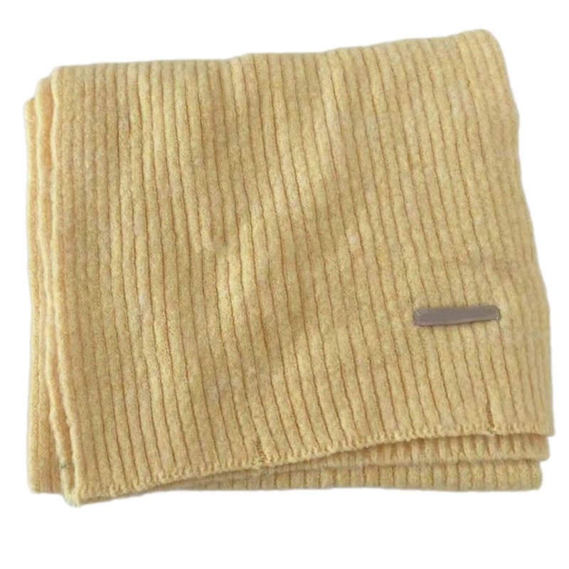 Simple Styles Neckerchief Office Wear Scarf Travel Friendly Outdoor Scarf Warm Fashion Accessory  Yellow | Fruugo SG