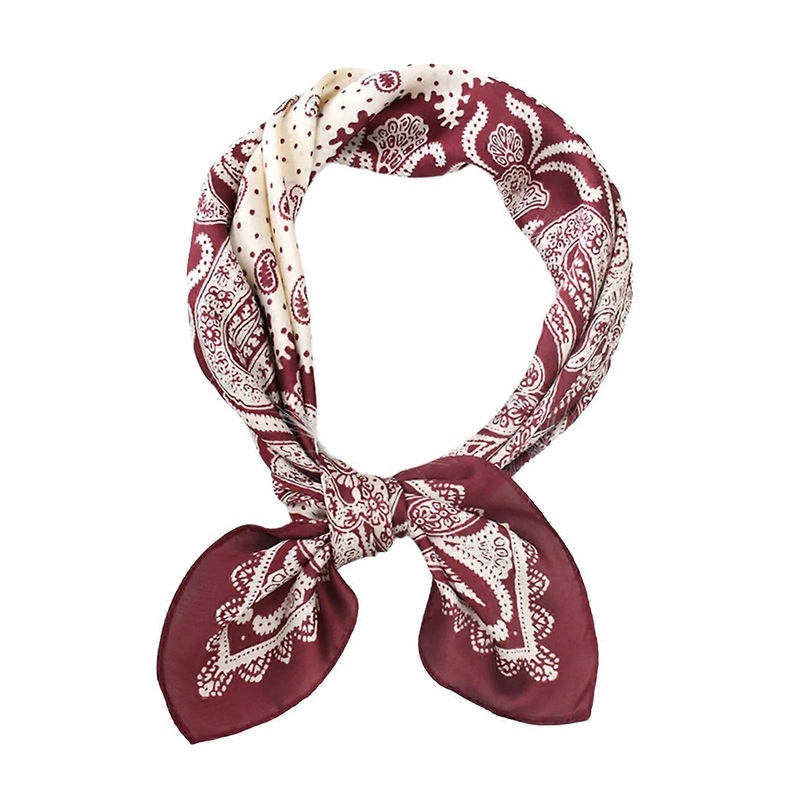 Square Floral Print Neck Scarves, Suitable for Various Outdoor Activity and Daily Wear for Casual and Sports Activity | Fruugo SG