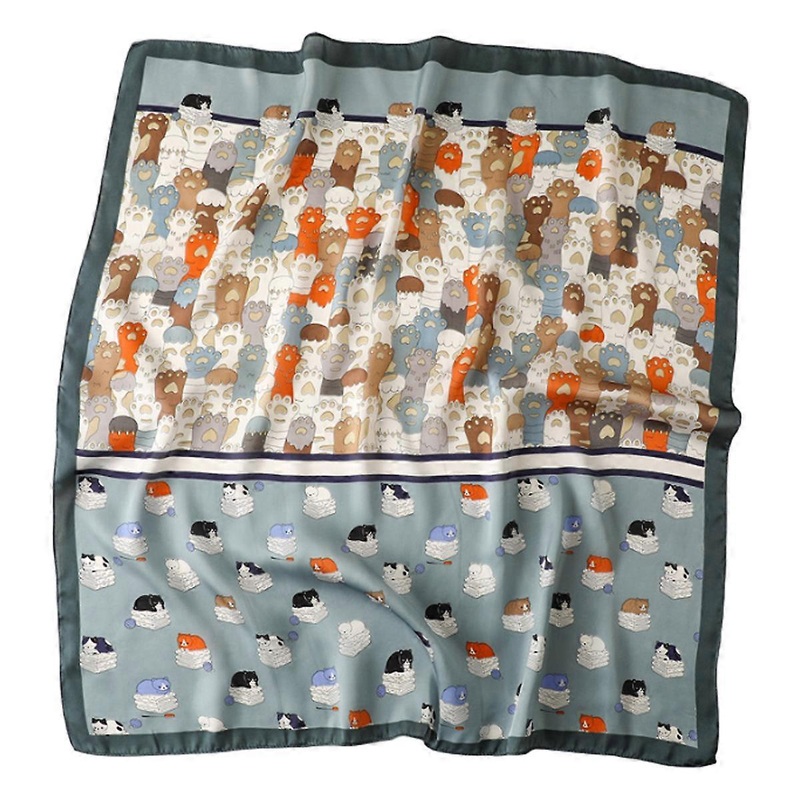 Women’s Kitten Colorblock Scarf | Fruugo SG
