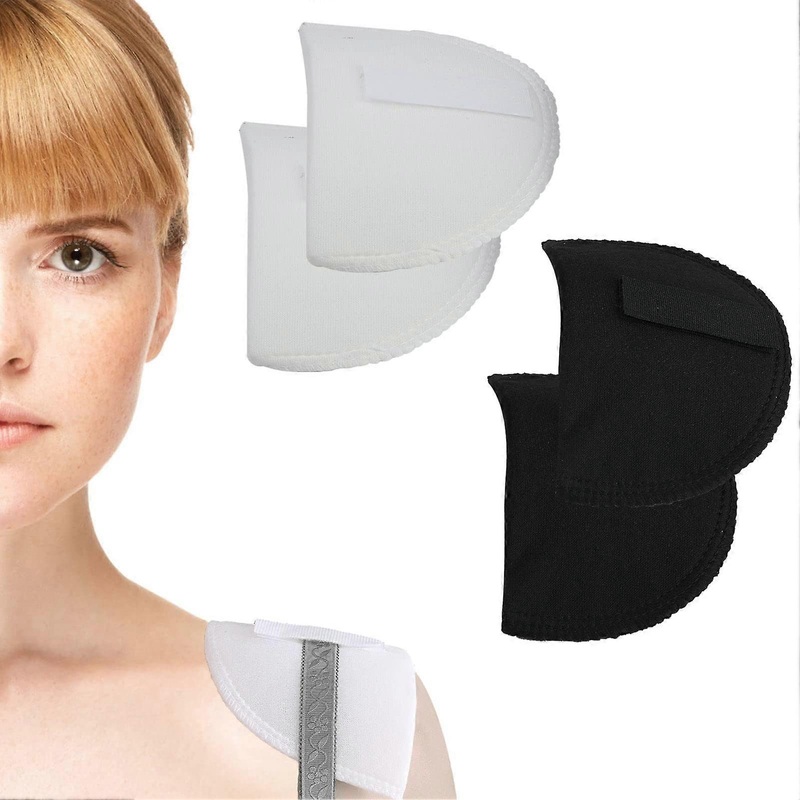2 Pairs Shoulder Pads Soft Sponge Reusable Foam Shoulder Pad Anti-Slip Enhancer Covered for Women Blazer Men Clothes Sewing Accessories Craft DIY | Fruugo SG